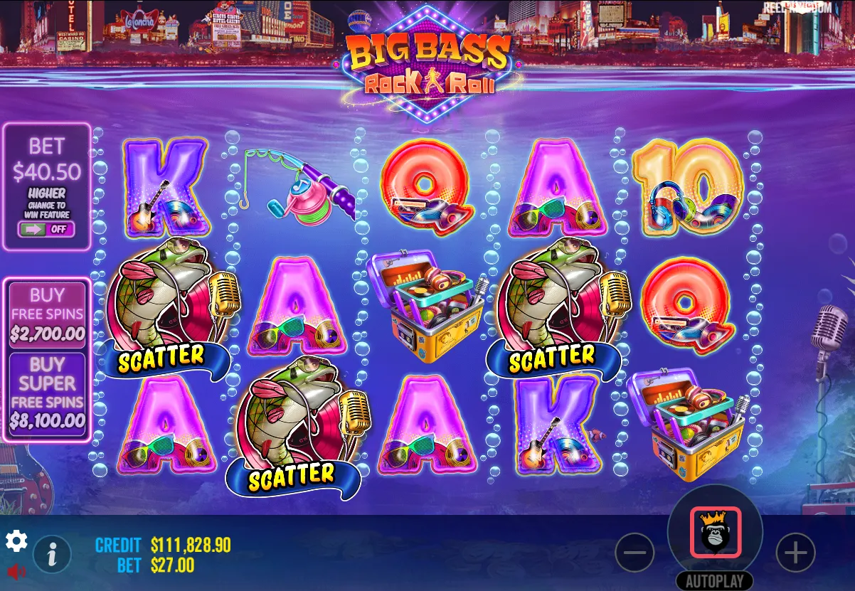 Big Bass Rock and Roll Enhanced RTP