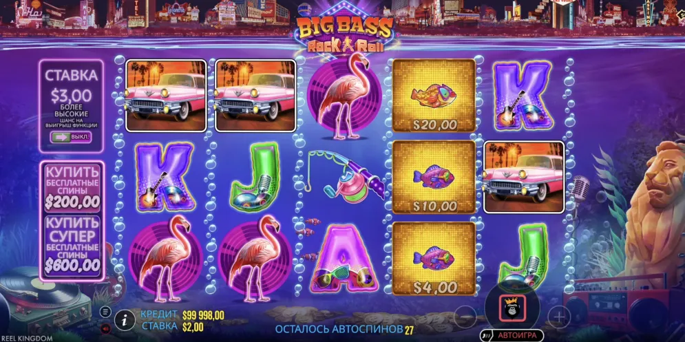 Big Bass Rock and Roll Enhanced RTP 