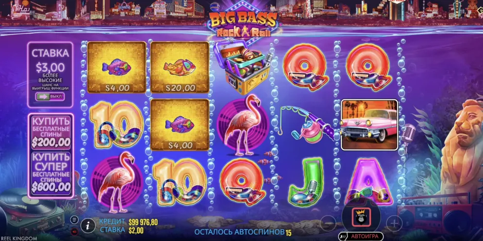 Big Bass Rock and Roll Enhanced RTP