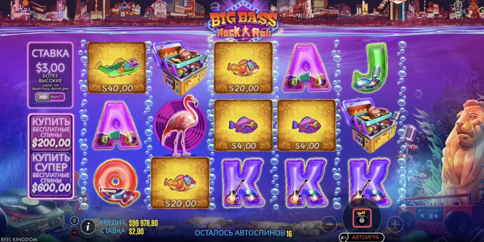 Big Bass Rock and Roll Enhanced RTP 