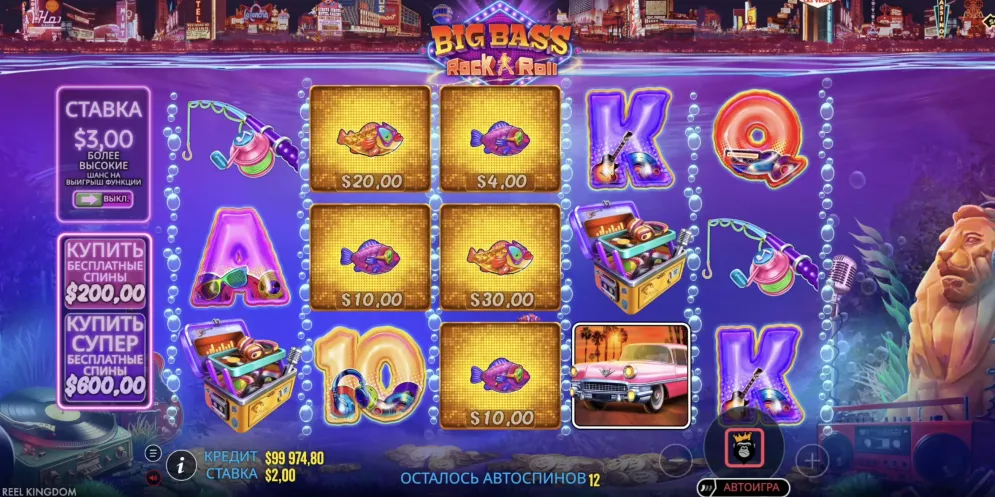 Big Bass Rock and Roll Enhanced RTP