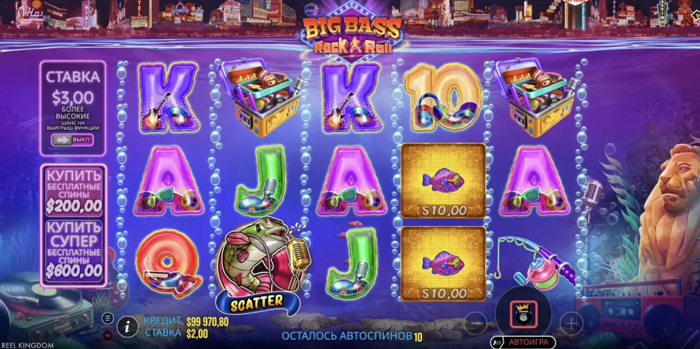 Big Bass Rock and Roll Enhanced RTP 