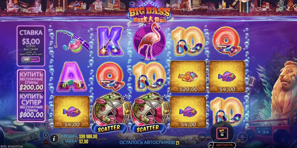Big Bass Rock and Roll Enhanced RTP gameplay